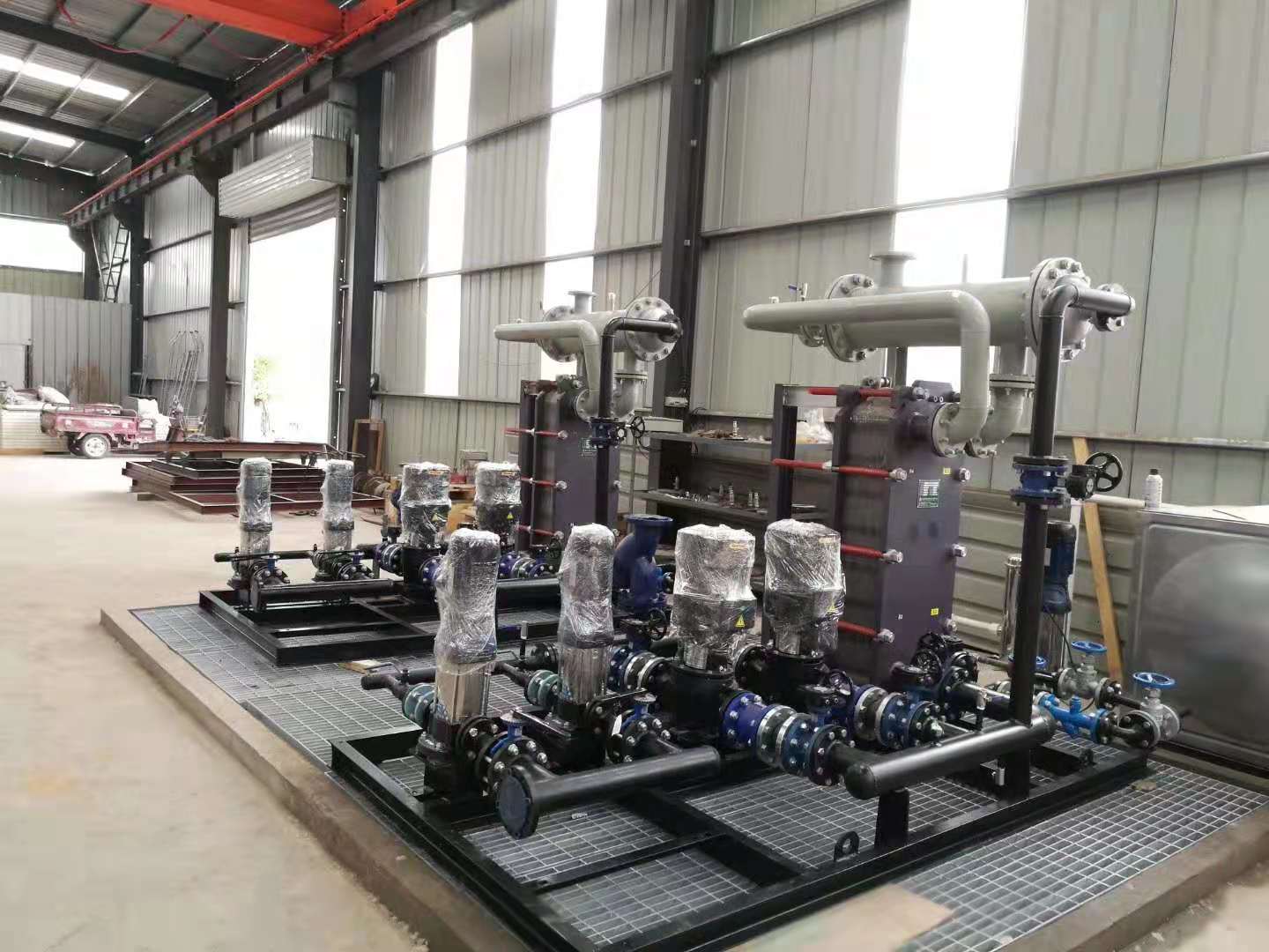 全自動換熱機(jī)組的原理